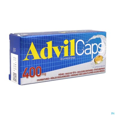 ADVILCAPS 400MG CAPS 14