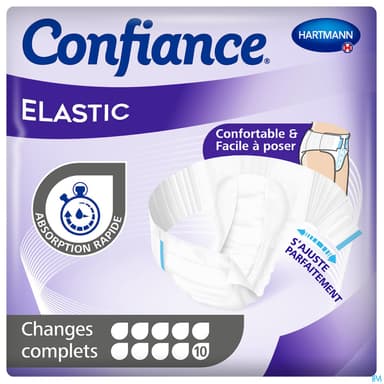 Hartmann Confiance Elastic Change Complet 10 Gouttes M 14