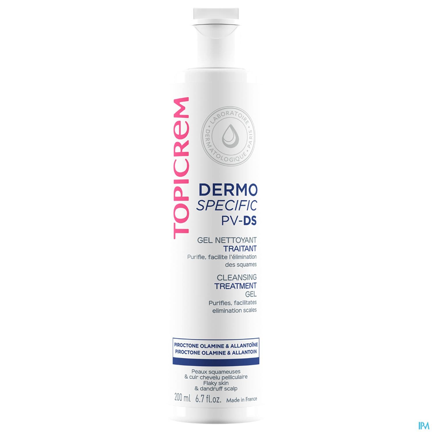 TOPICREM PV/DS GEL NETTOYANT 200ML