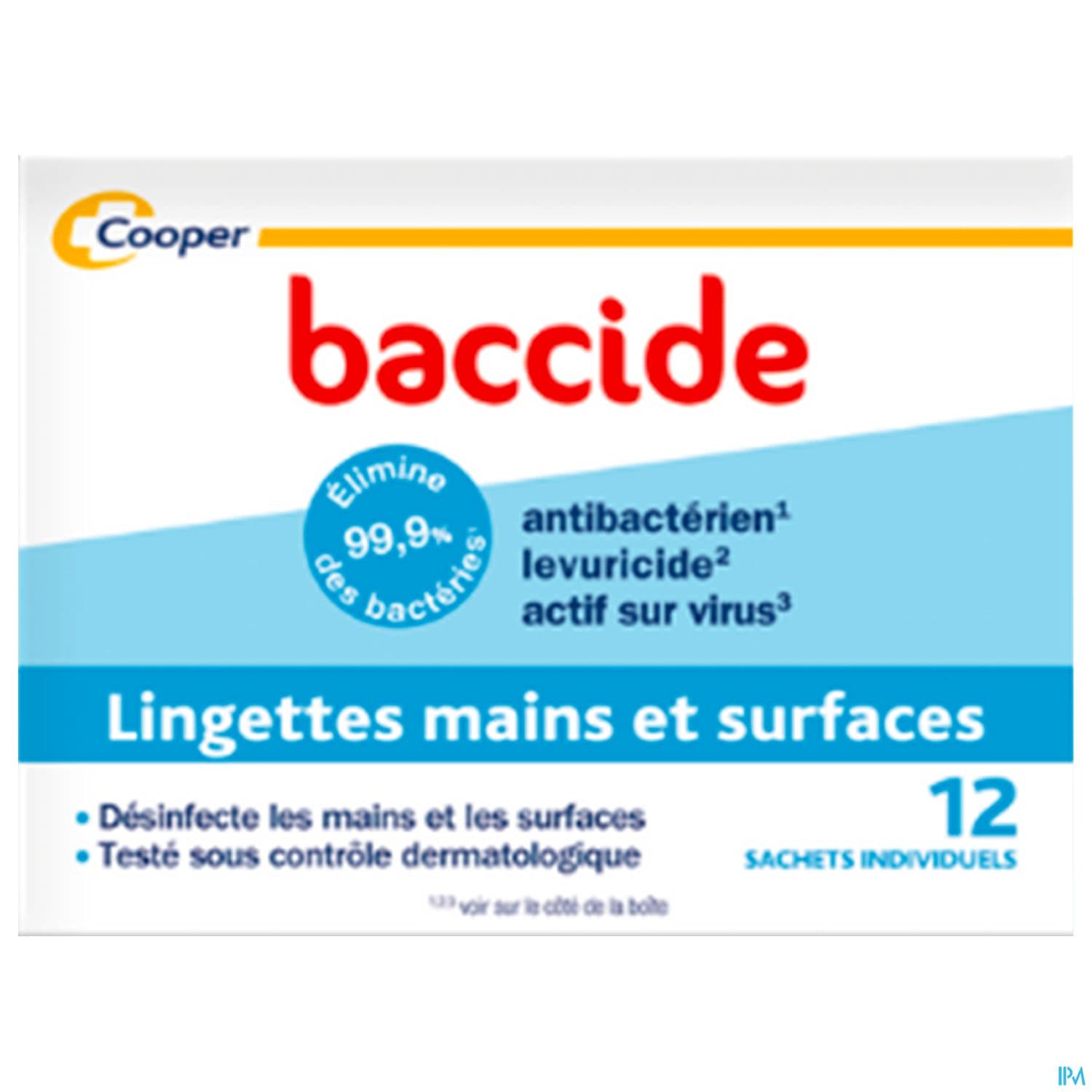 BACCIDE LINGETTE INDIV SACH 12