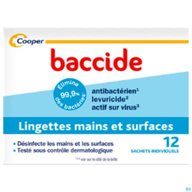 BACCIDE LINGETTE INDIV SACH 12