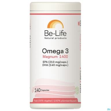 BE-LIFE OMEGA3 MAGNUM CAPS 140