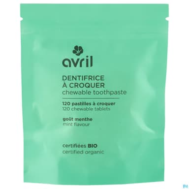 Avril Dentifrice A Croquer Recharge Pastille 120