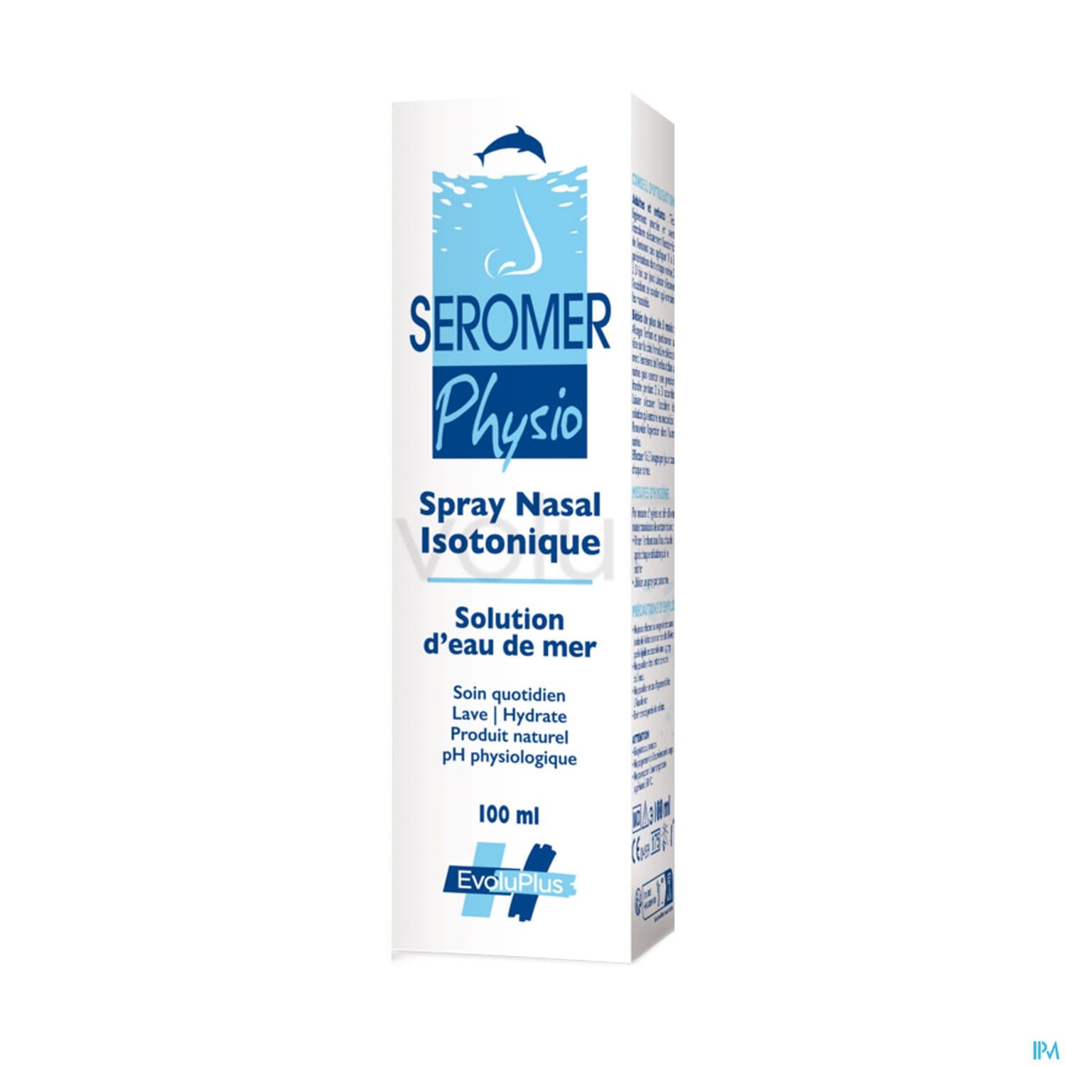 Evoluplus Seromer Spray Nasal Physiologique 100ml