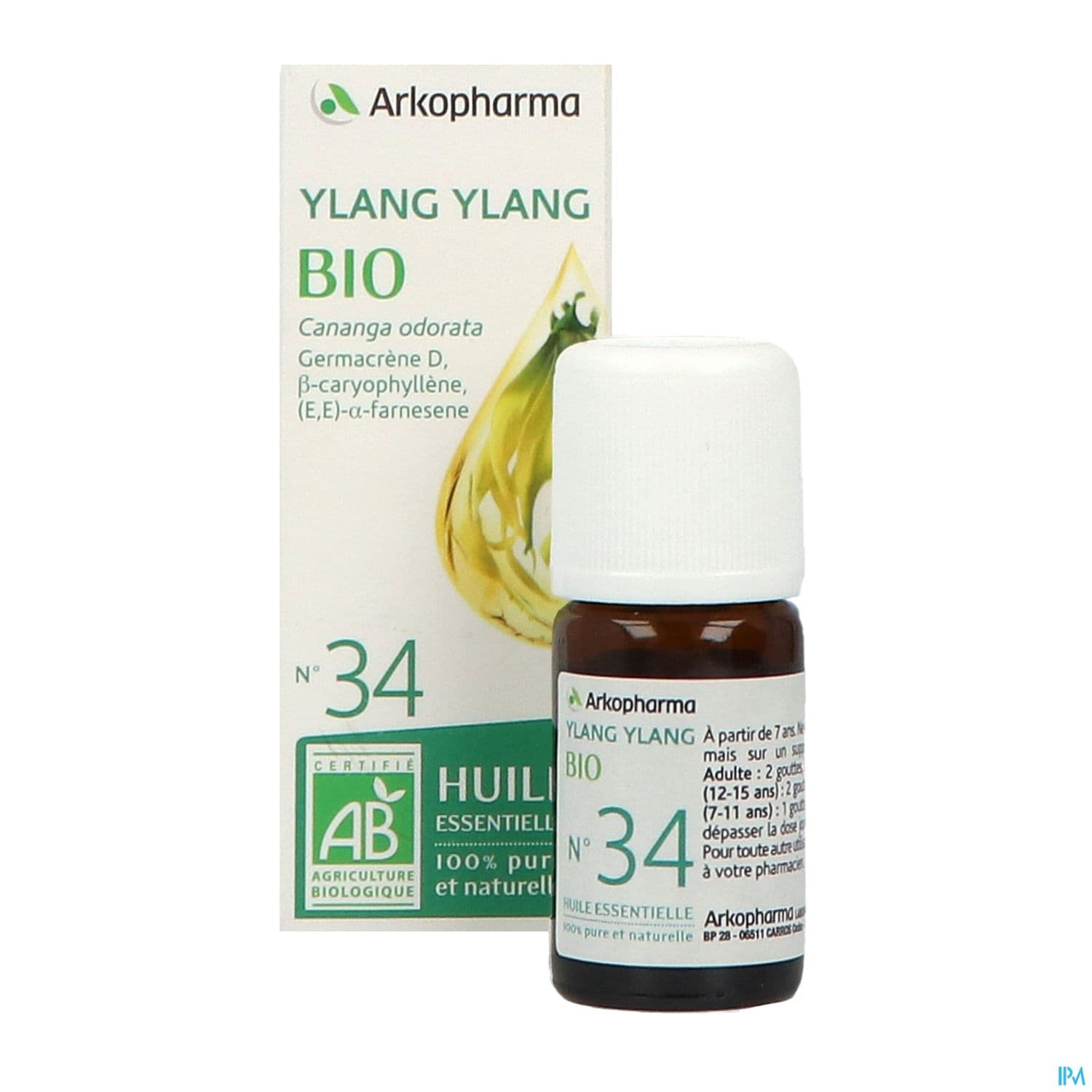 ARKOESS YLANG YLAN BIO N°34 HE 5ML