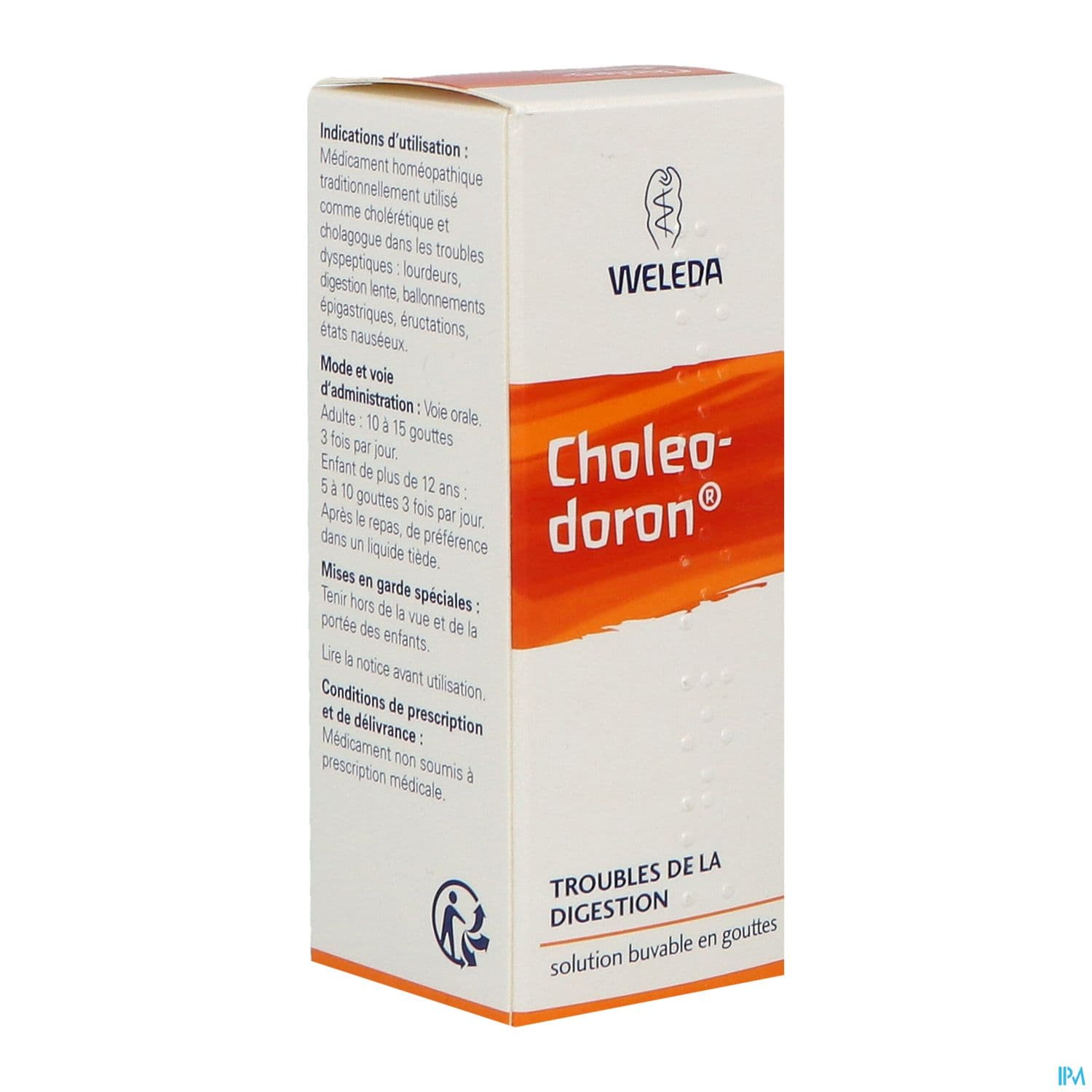 Weleda Choleodoron Solution Buvable Gouttes 30ml