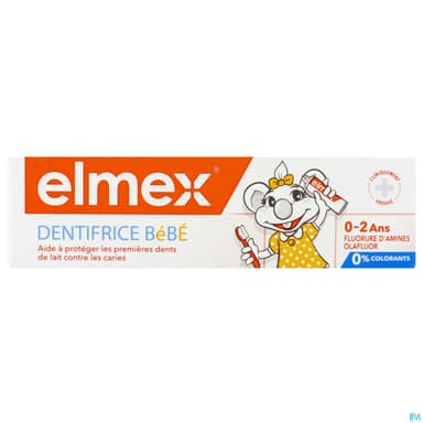 Elmex Bebe Dentifrice 0/2ans 50ml