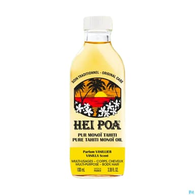 Hei poa pur monoï de tahiti vanillier 100 ml
