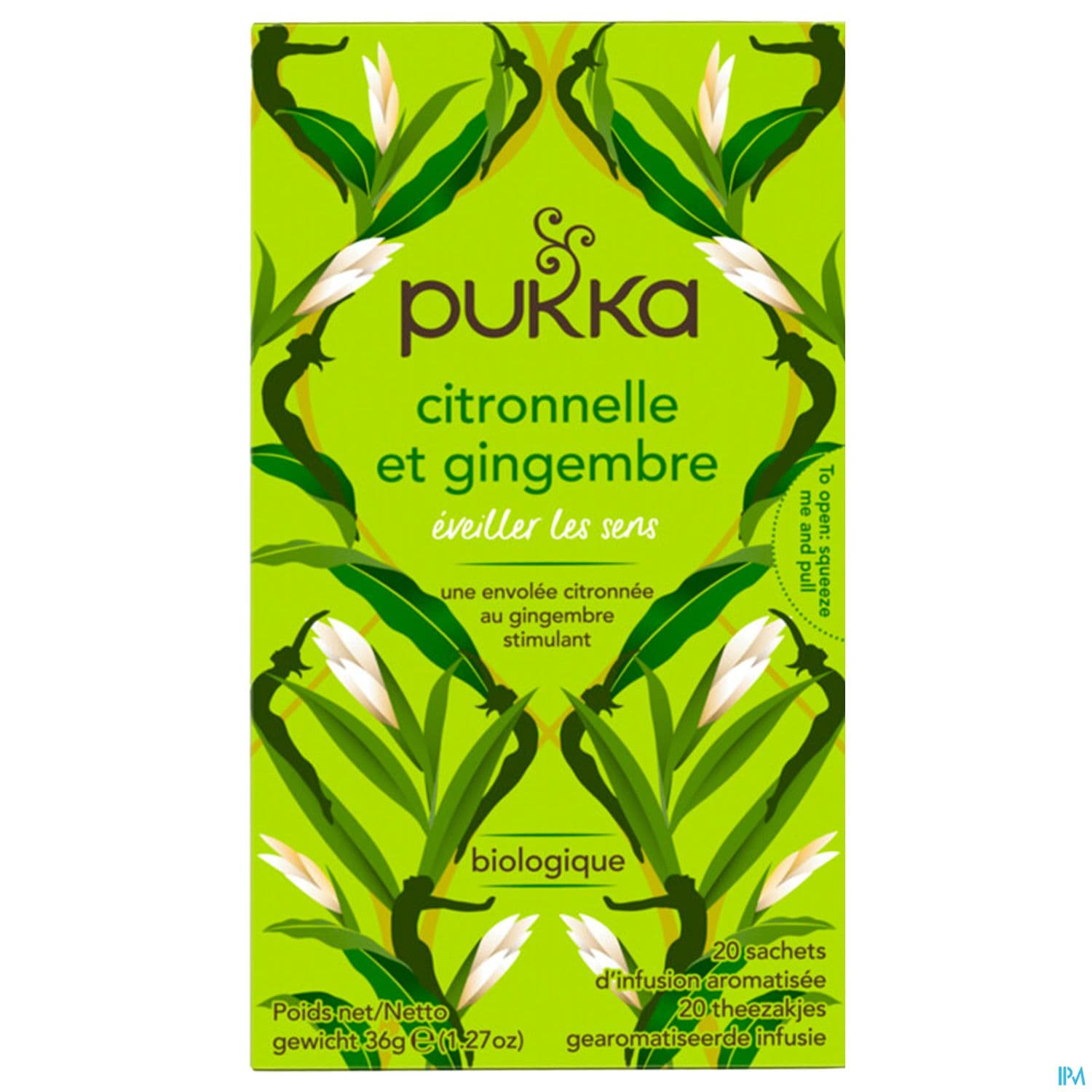 Pukka Infusion Citronnelle Gingembre Bio Infus 20
