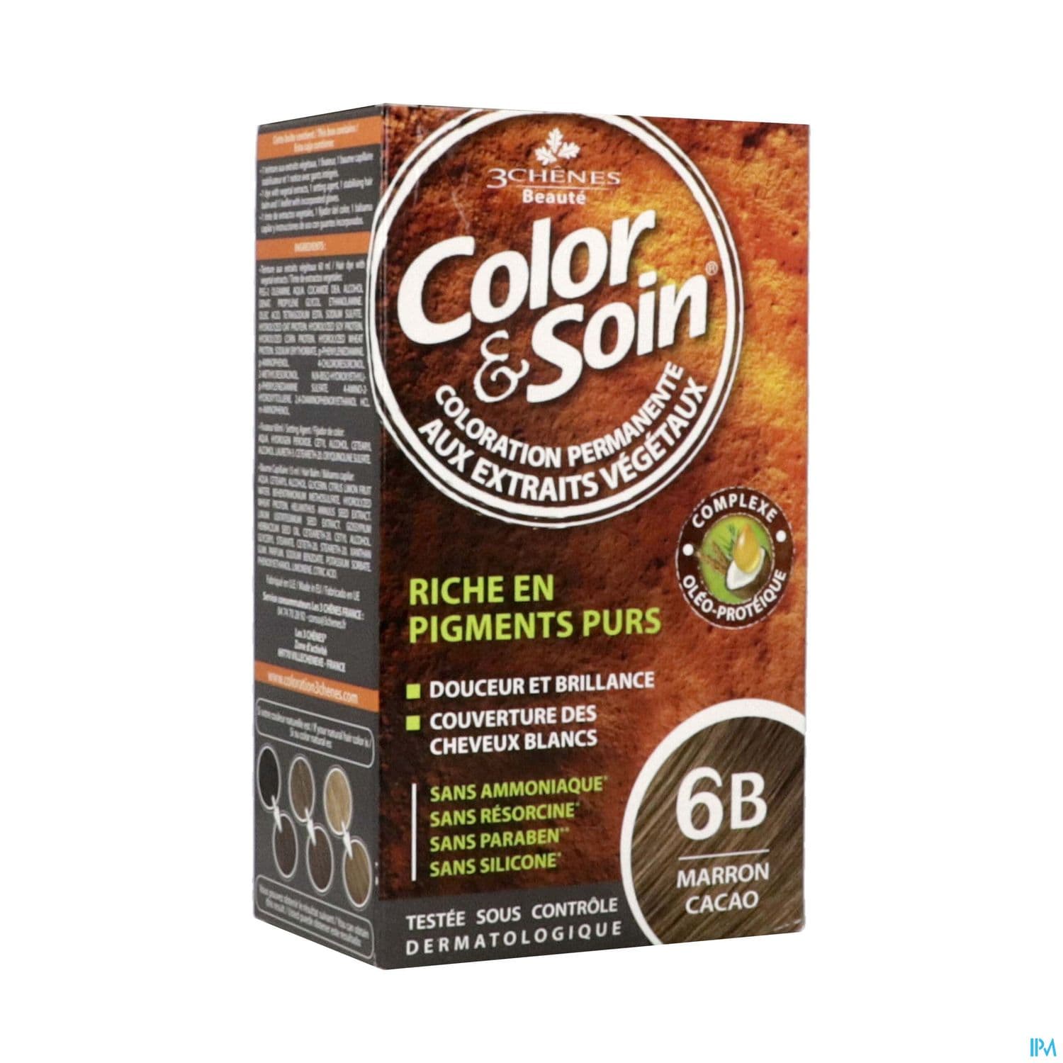 3 CHENES COLOR/SOIN NOIR MAR CA 6B