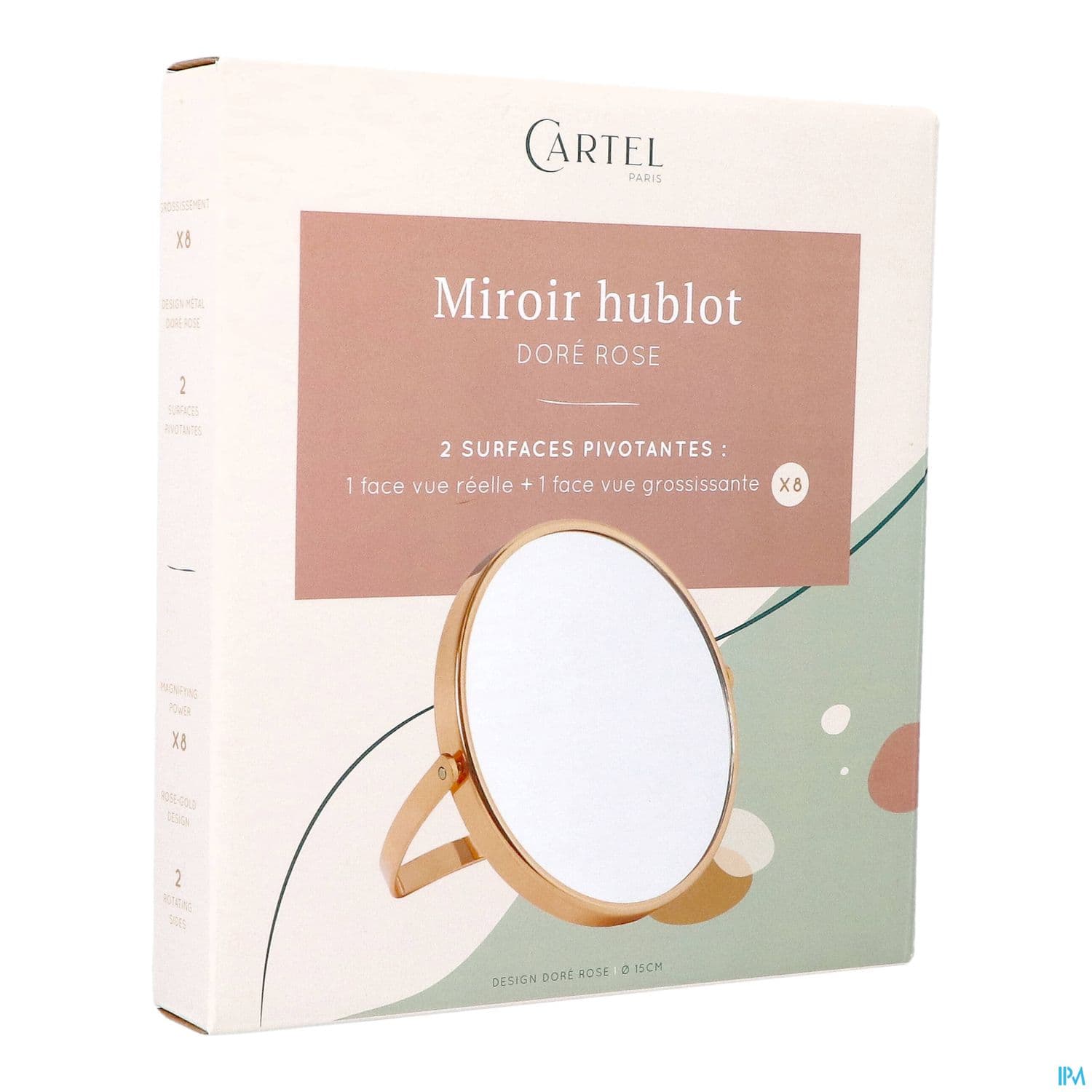 CARTEL MIROIR HUBLOT OR ROSEX8