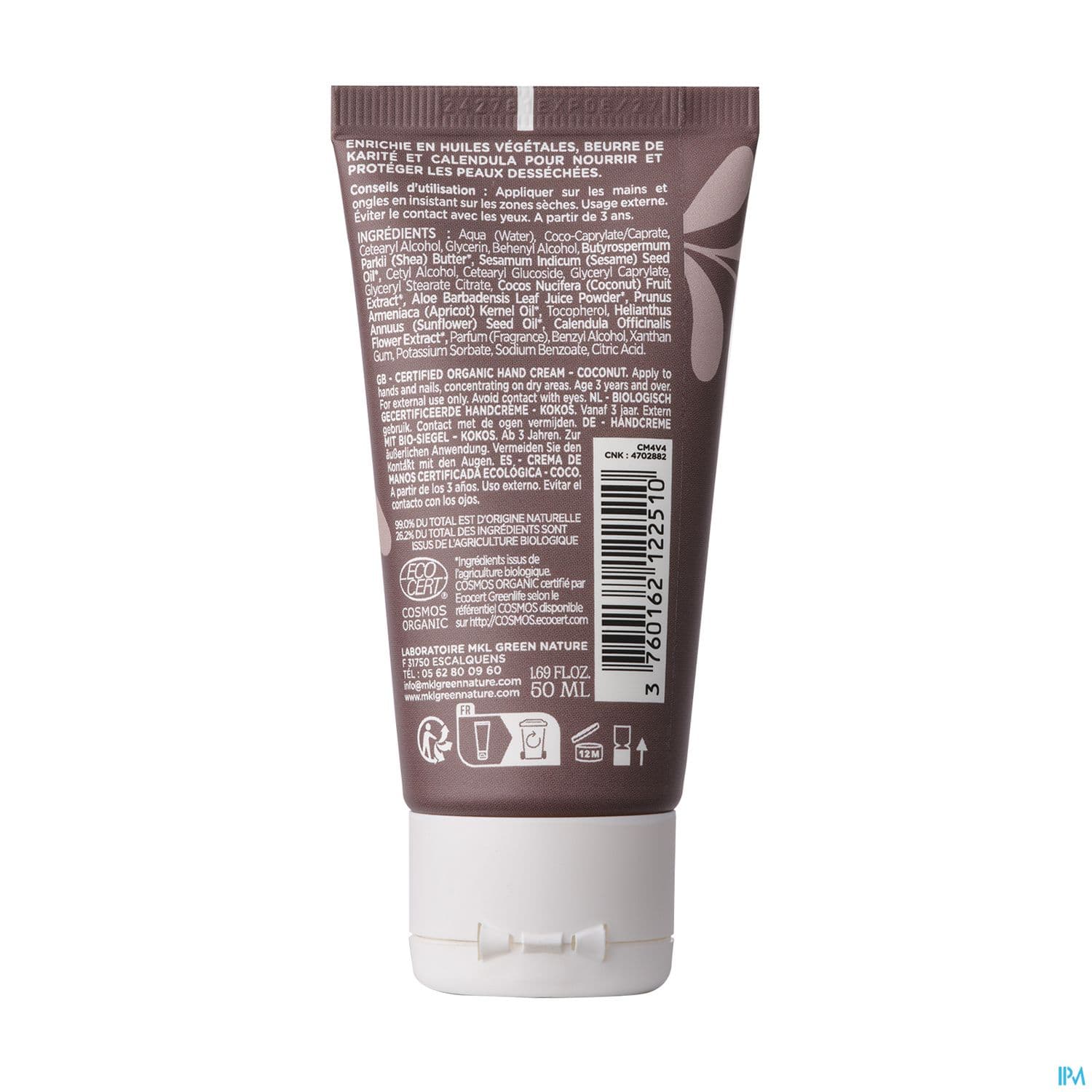 MKL CR MAIN COCO BIO 50ML