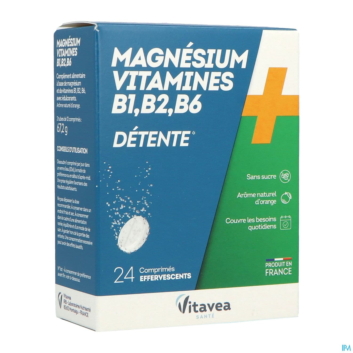 VITAVEA MAGNES+VIT B1B2B6 CPR24