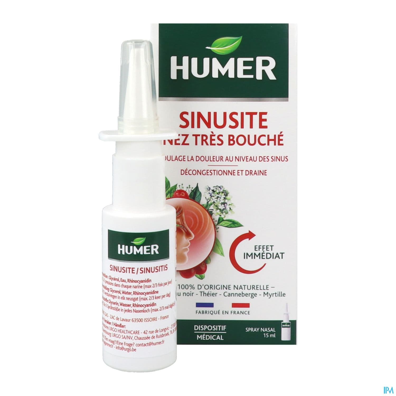 HUMER SINUSITE SPR 15ML