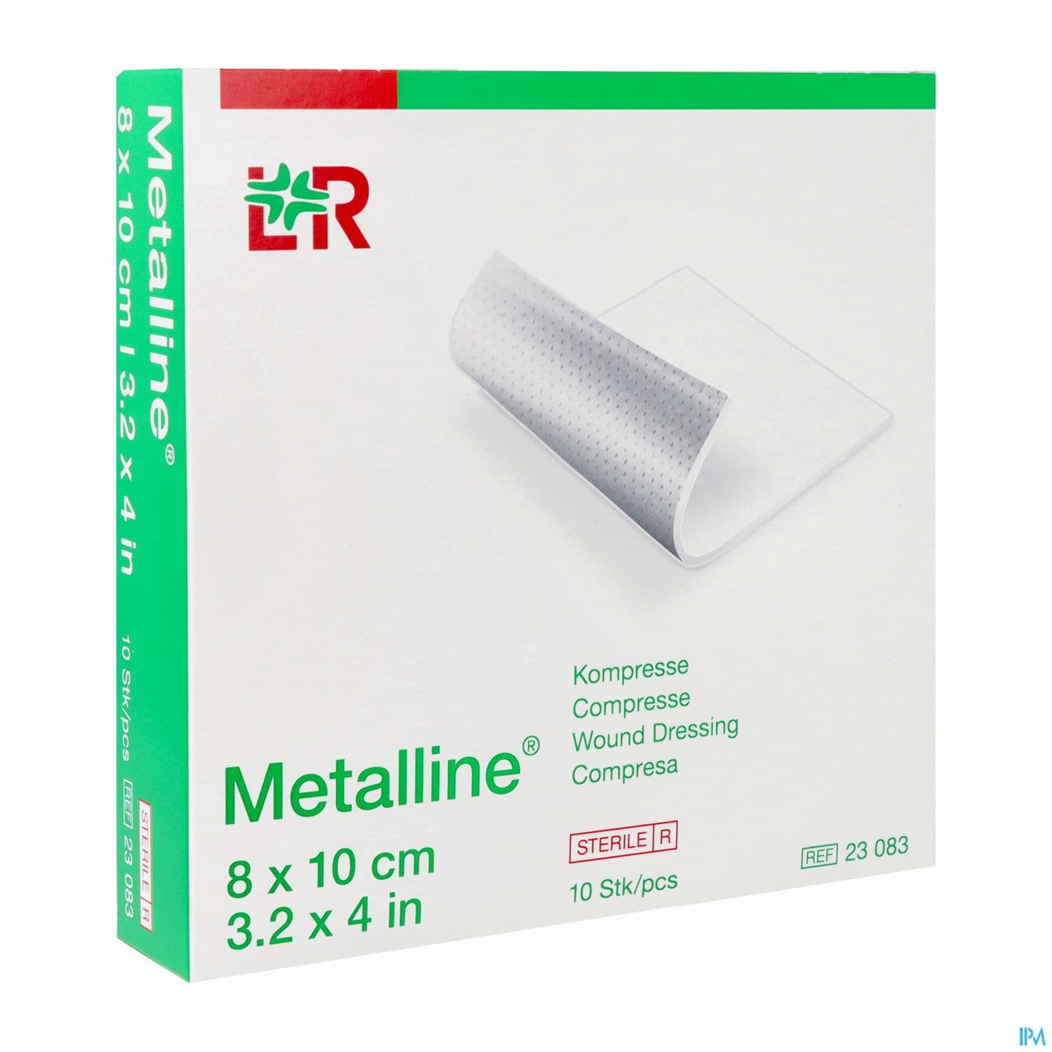 Lohmann Metalline Compresse Aluminee 8cm X 10cm