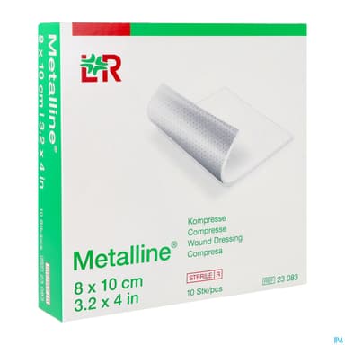 Lohmann Metalline Compresse Aluminee 8cm X 10cm