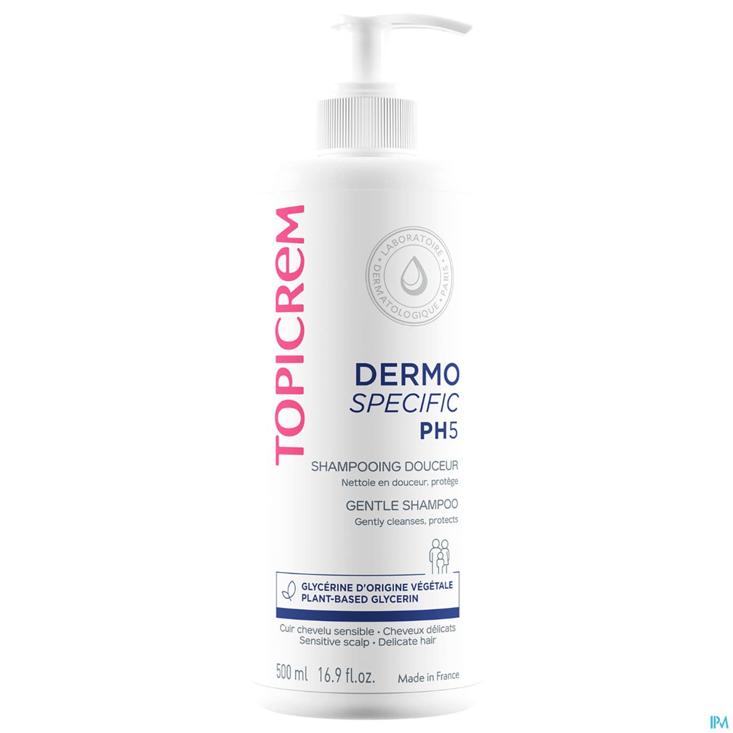 TOPICREM PH5 SH LAIT DOUCEUR 500ML