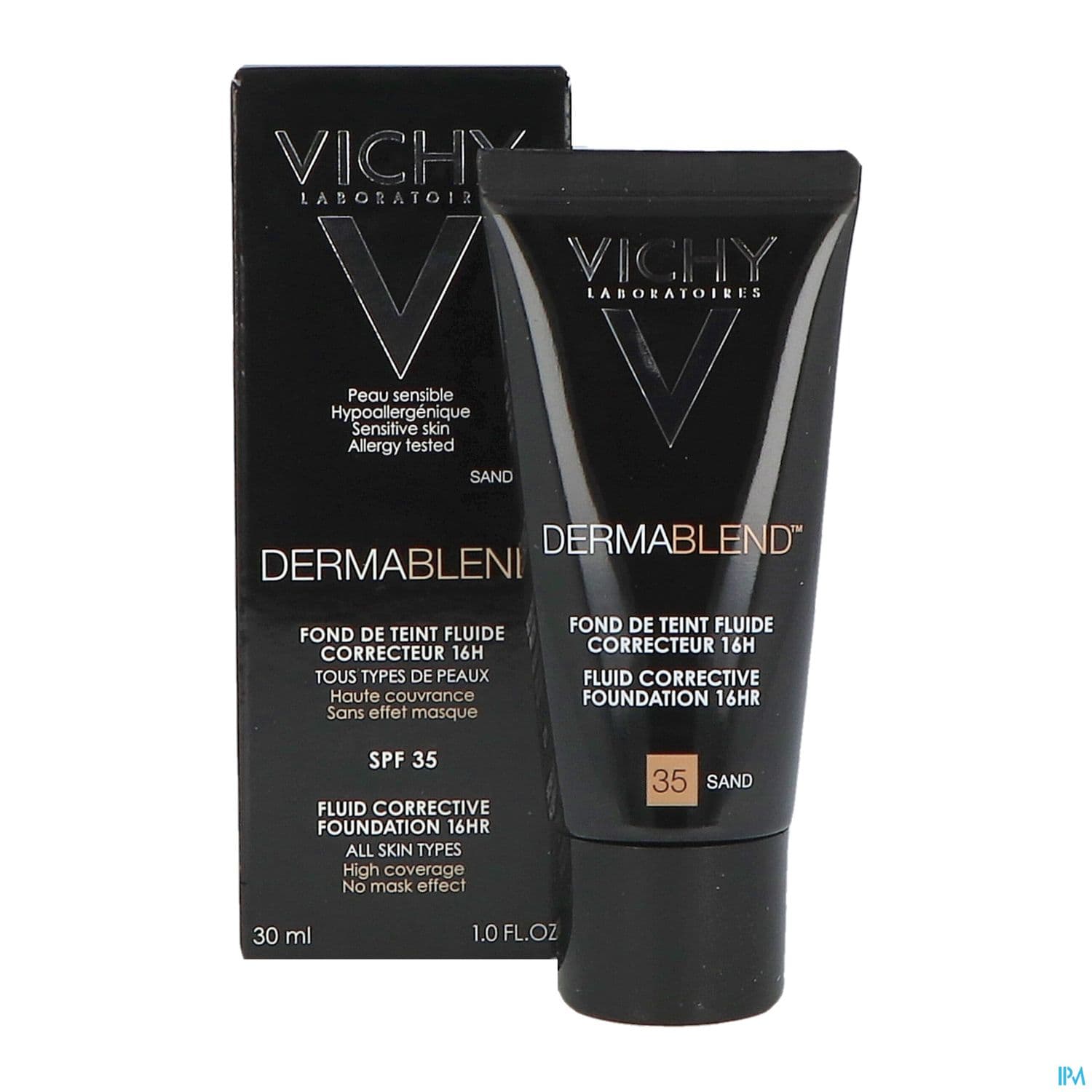 Vichy Dermablend Fluide Fond De Teint Correcteur 35 Sand 30ml