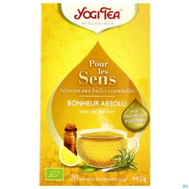 YOGI TEA BONHEUR ABSOLU BIO SACH20