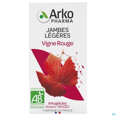 Arkopharma Arkogelules Vigne Rouge Bio Gelule 45