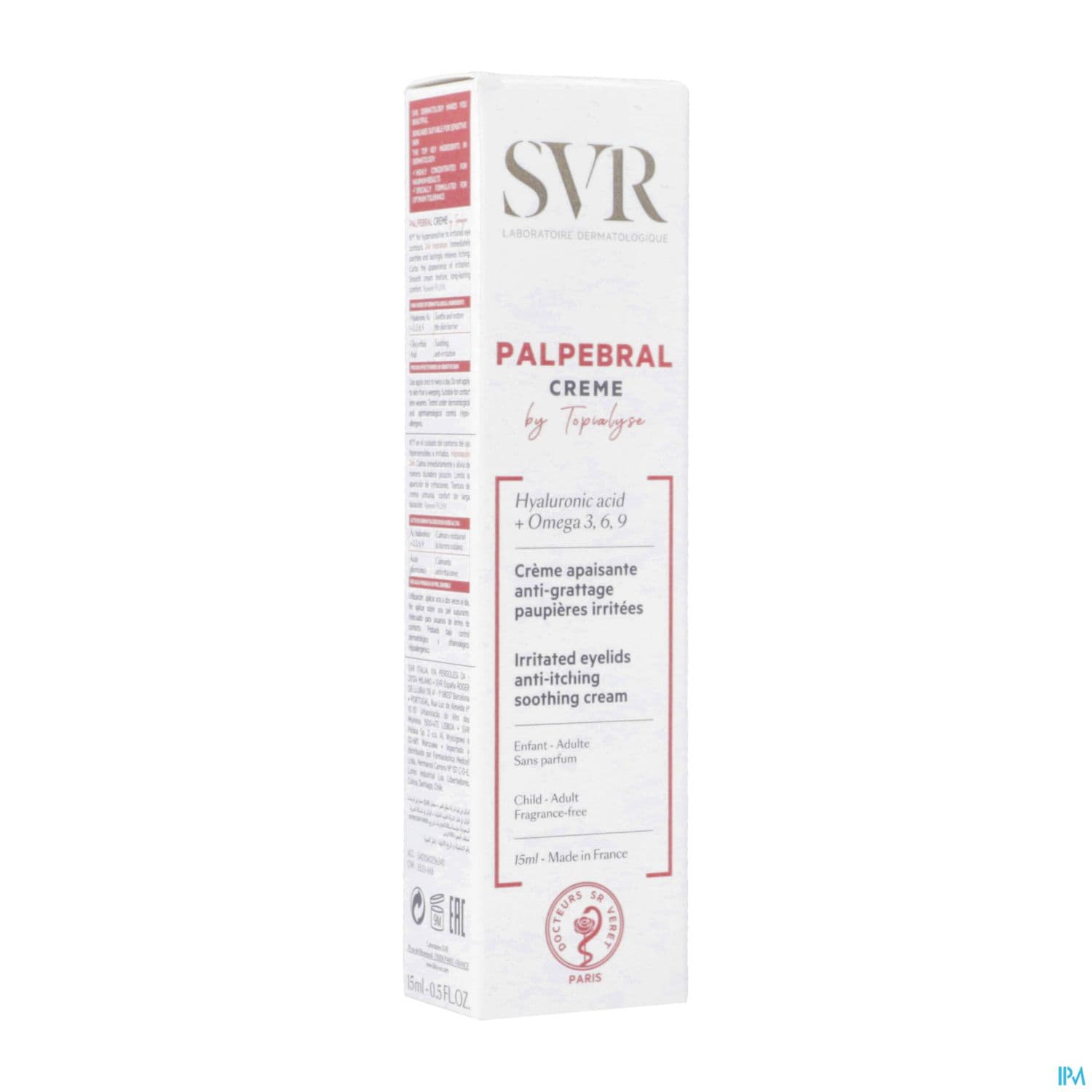 Svr Palpebral By Topialyse Demaquillant Yeux Paupieres 15ml