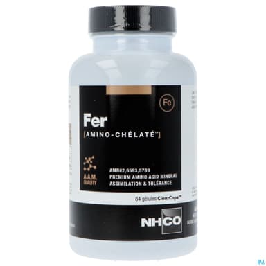 Nhco Fer Amino Chelate Gelule 84