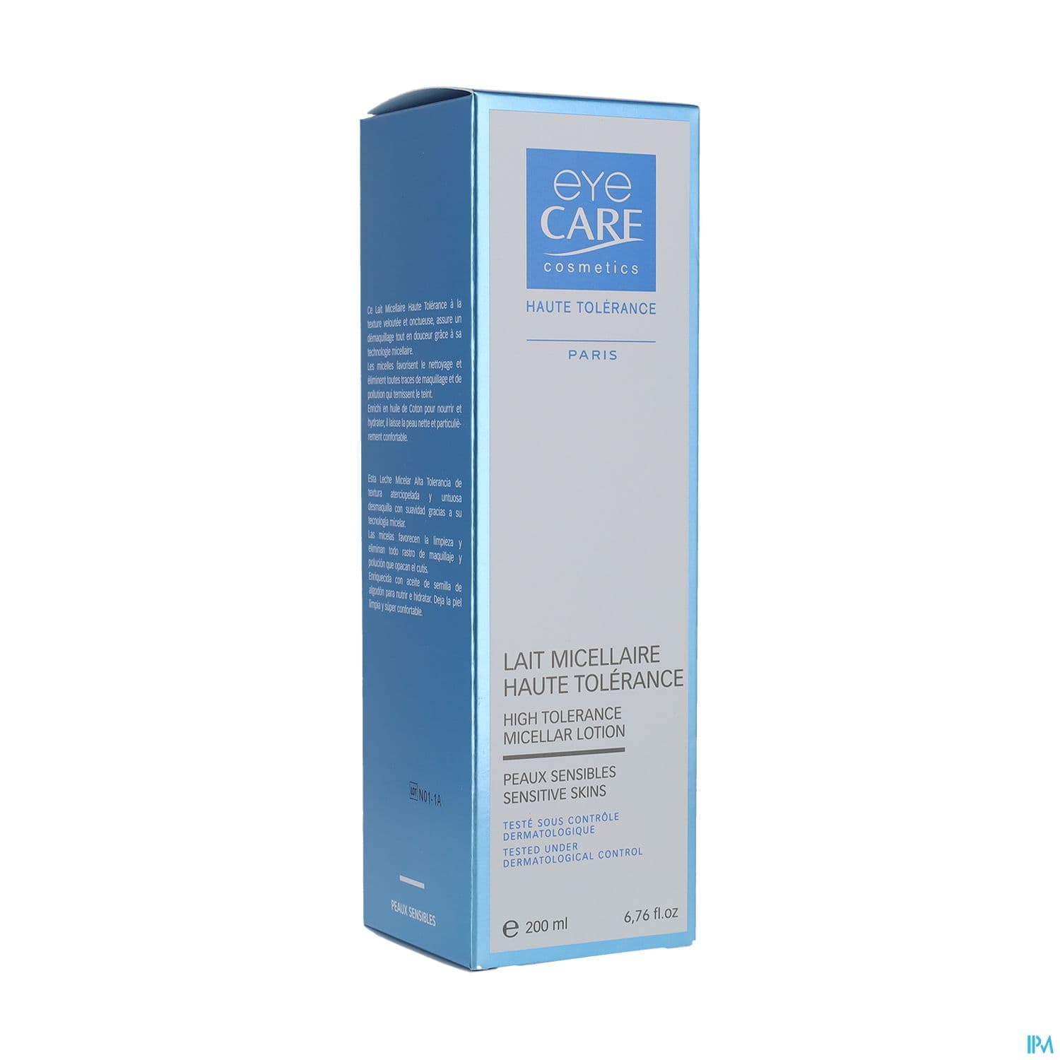 Eye Care Cosmetics Lait Micellaire Haute Tolerance 200ml