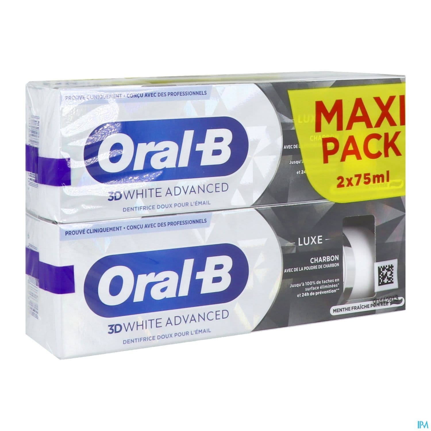 ORAL-B DENT 3D WHIT ADV CHARB2X75