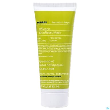 Korres Raisin De Santorin Masque Volcanique Resurfacant 70ml
