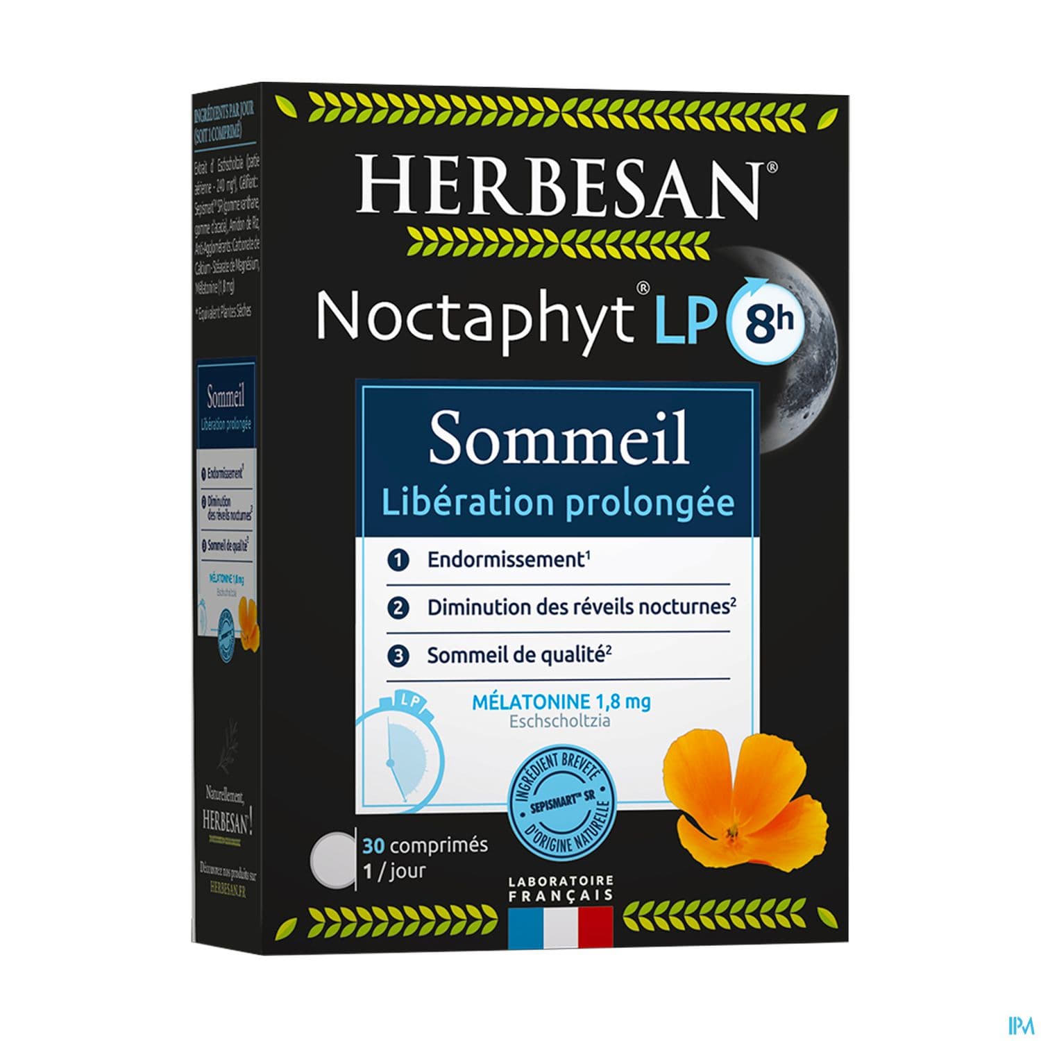 Herbesan Noctaphyt Lp 8h Comprime 30