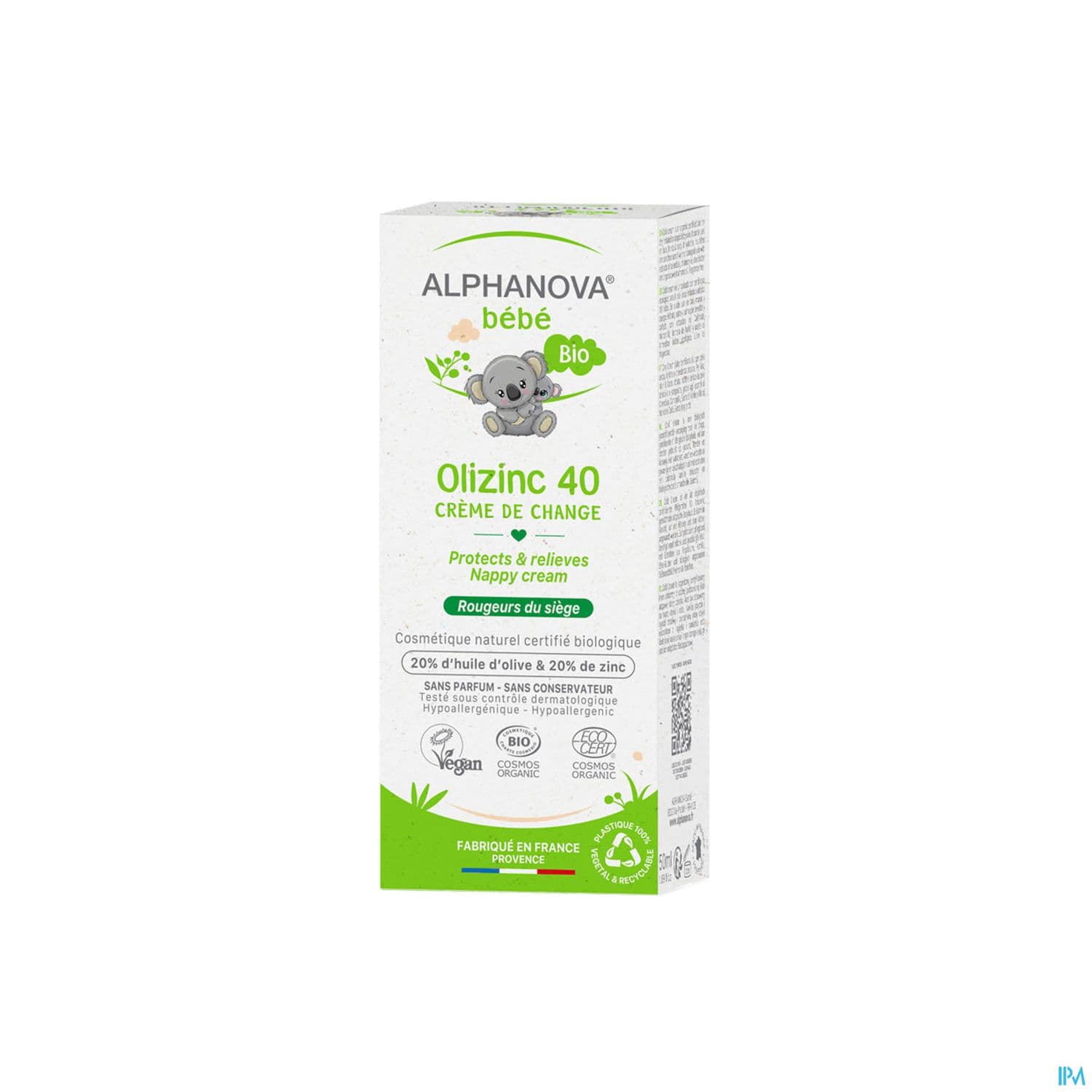ALPHANOVA ERYZINC CR CHANG 75ML — Pharmacie de Bourran by Nexum