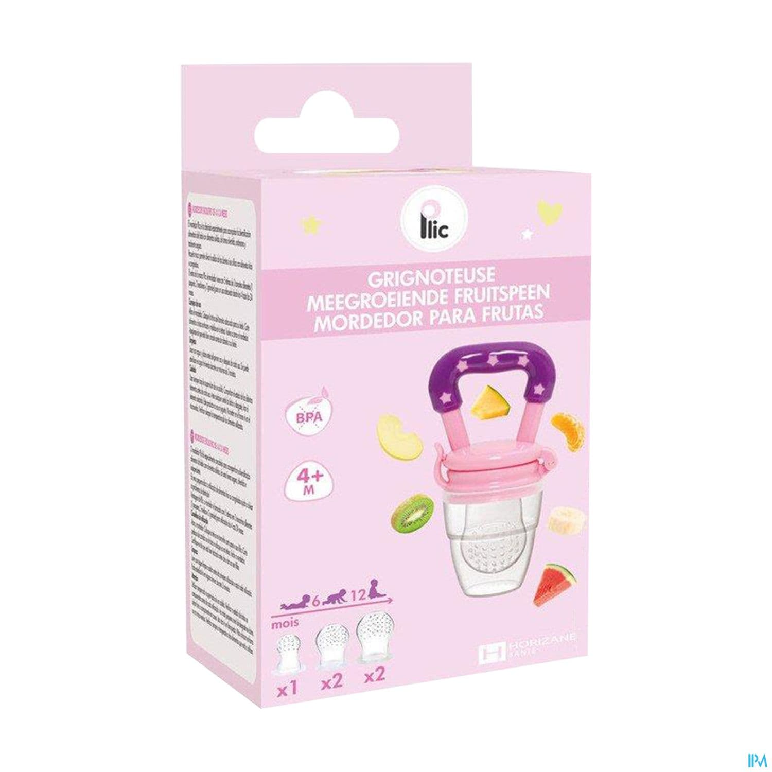 PLIC BEBE GRIGNOTEUSE ROSE