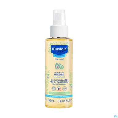 Mustela Bebe Enfant Huile De Massage A l Huile D Avocat Spray 100ml