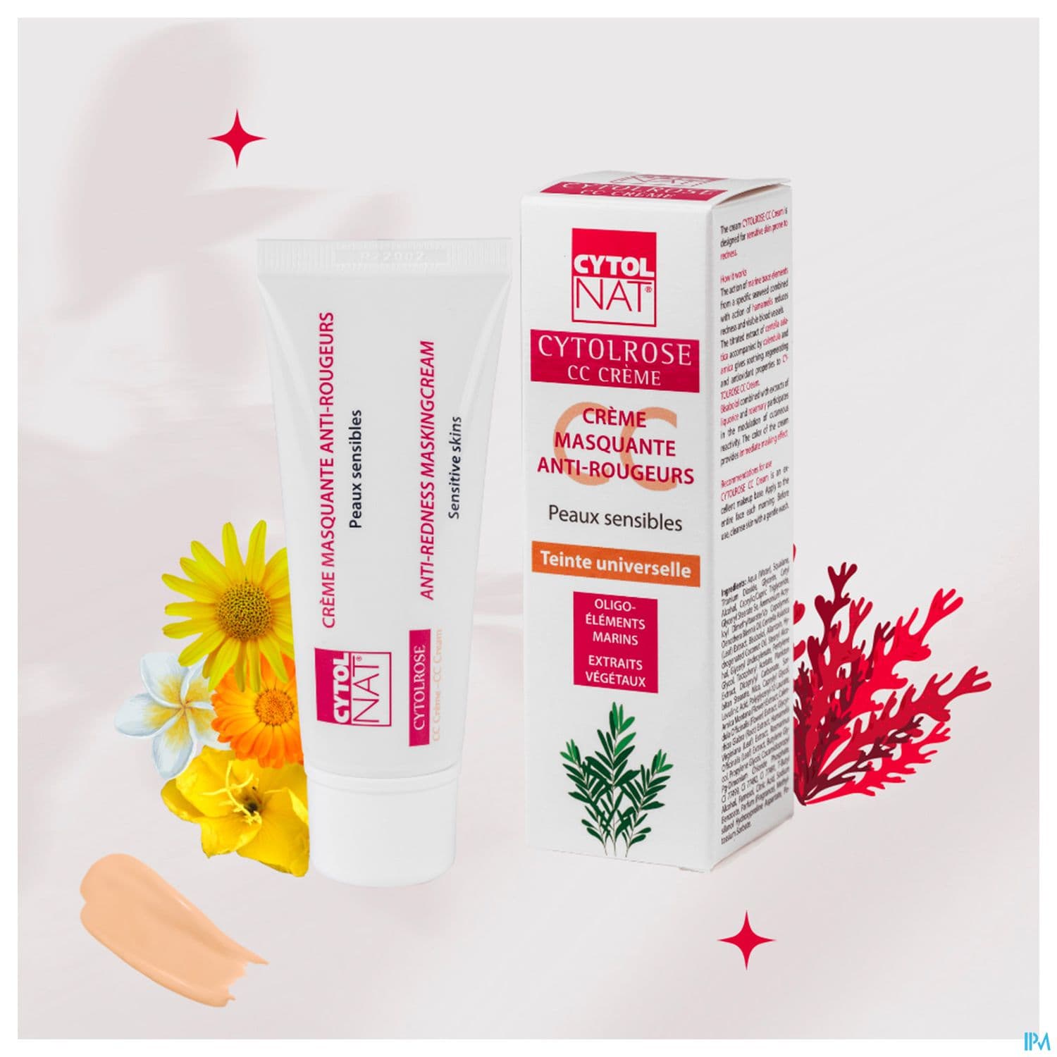 CYTOLROSE CC CR MASQ A/ROUG 40ML