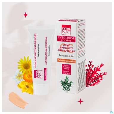 CYTOLROSE CC CR MASQ A/ROUG 40ML