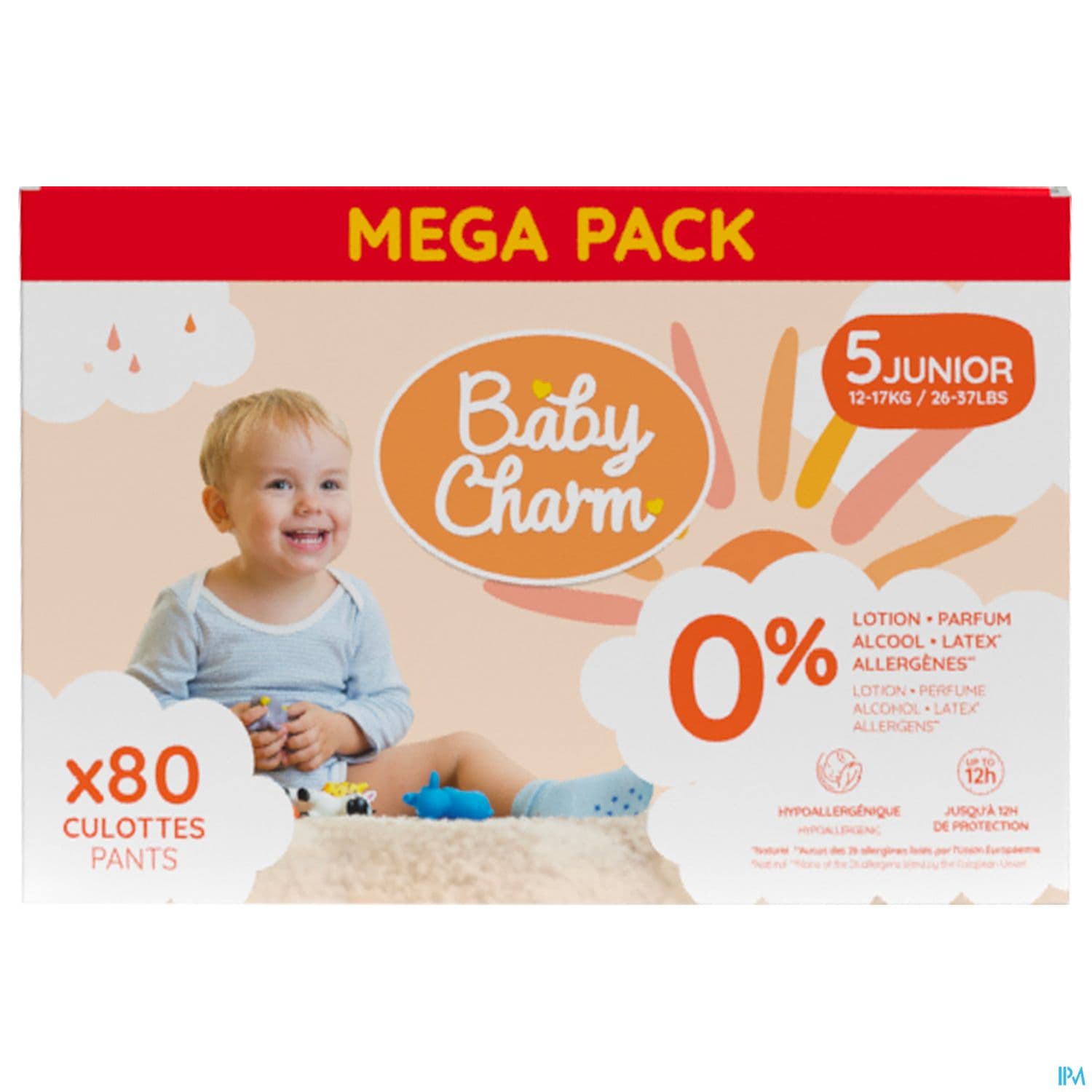 BABY CHARM COUCHE MAXI 9-15KG 88
