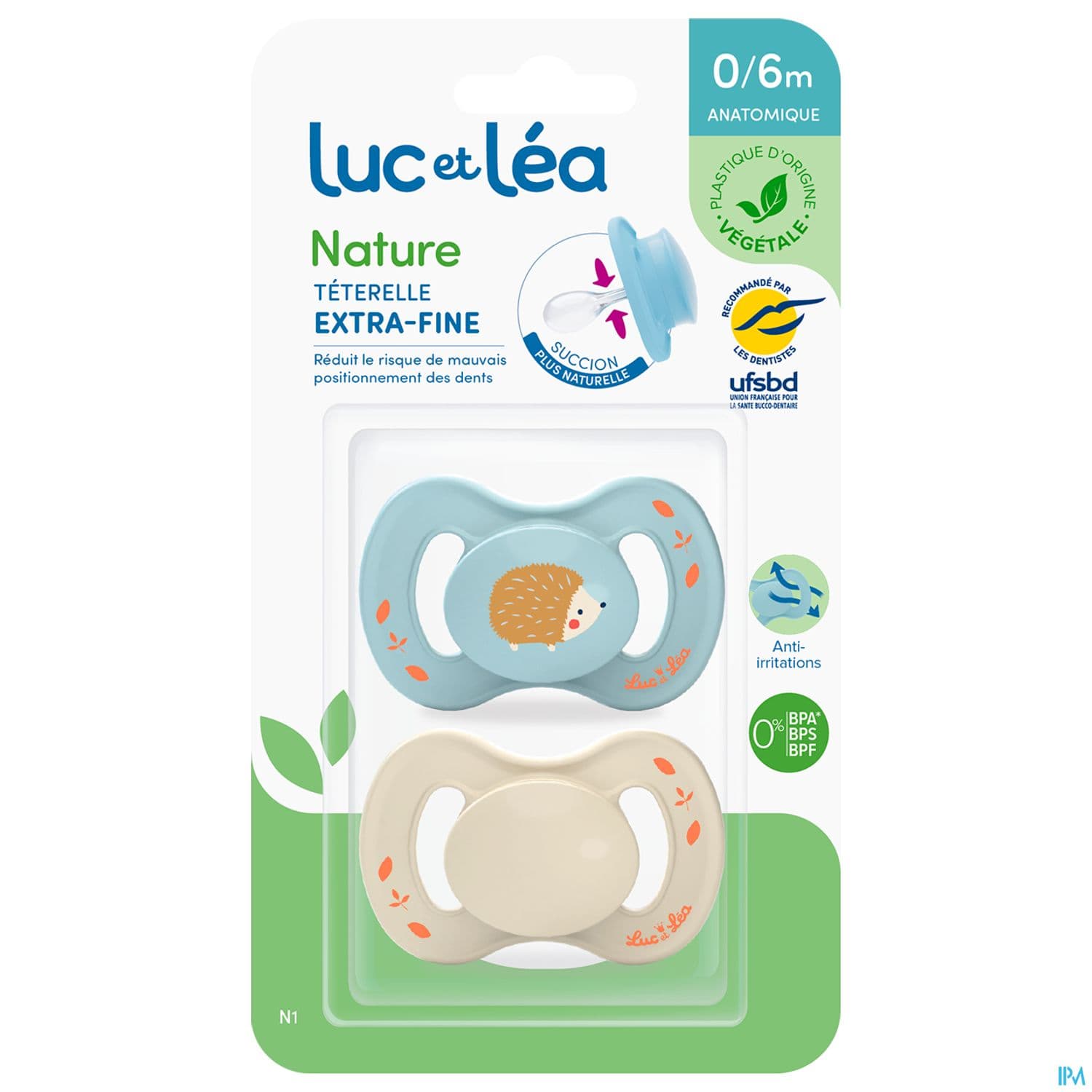 SUCET LUC NATURE HERISSON 0-6M 2
