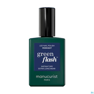 GREEN  FLASH VERNIS MIDNIGHT 15ML