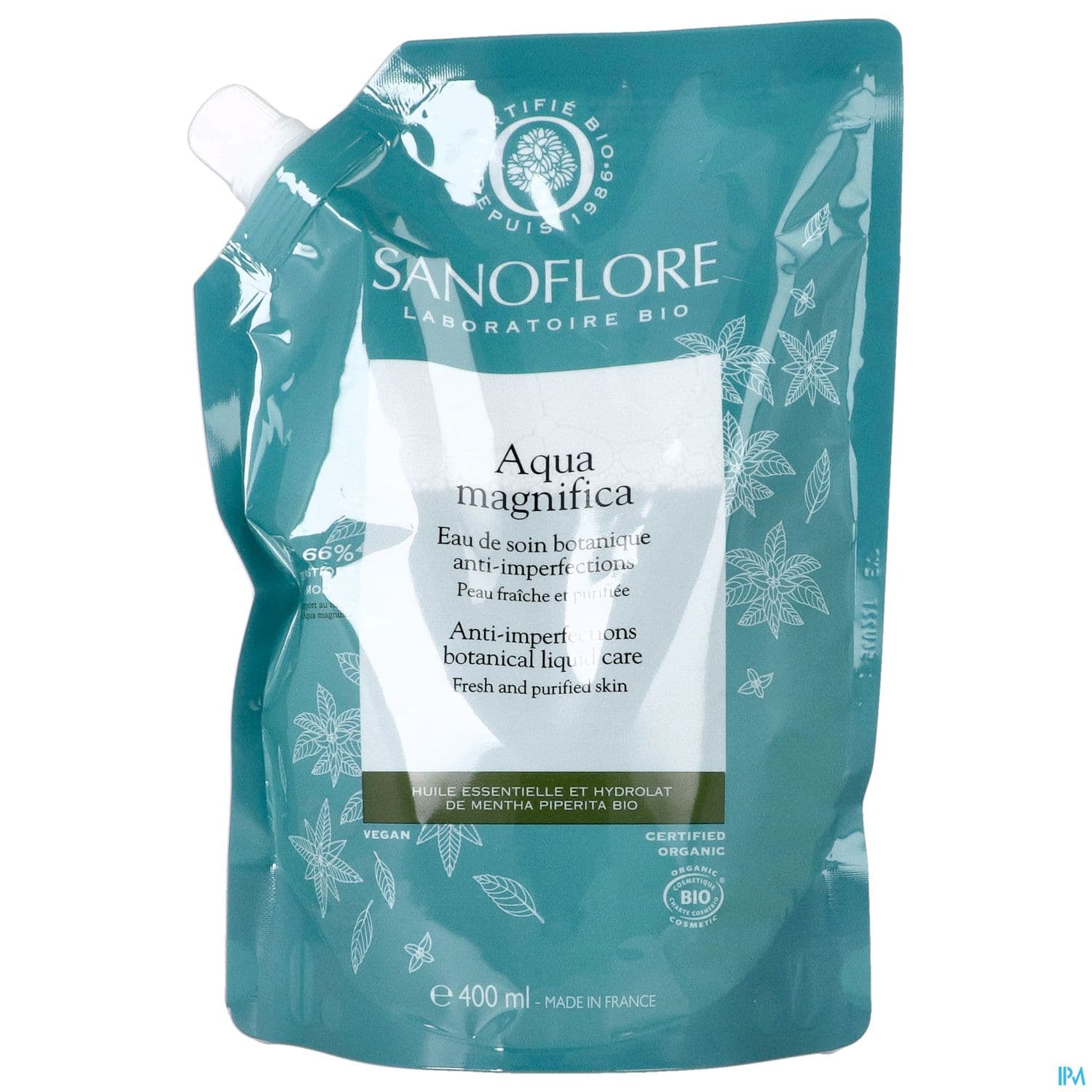 Sanoflore Aqua Magnifica Essence Perfecteur De Peau Bio 400ml