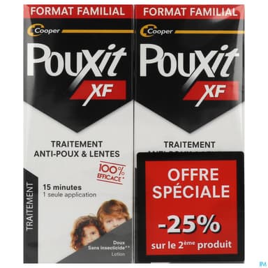 Cooper Pouxit Xf Extra Fort Lotion Antipoux 200ml X2 -25%