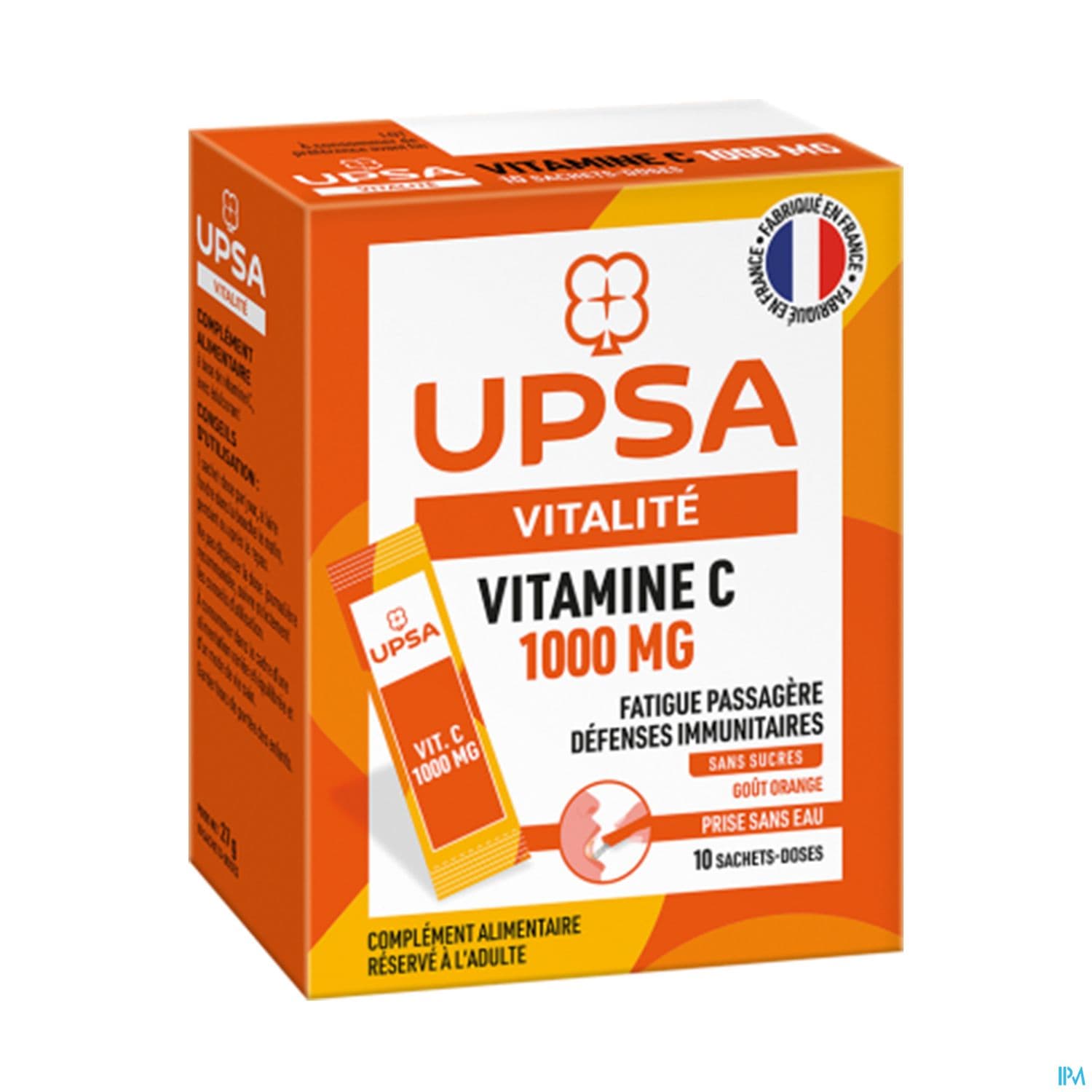 VITAMINE C 1000MG UPSA DOSE 10