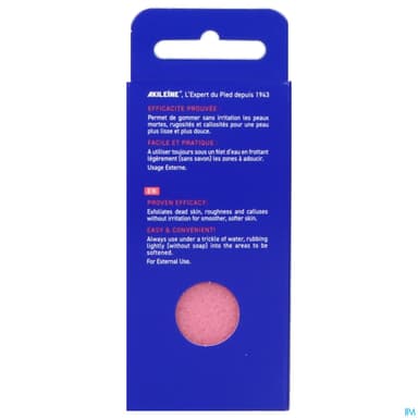 Akileine Bleue Poncette De Gommage