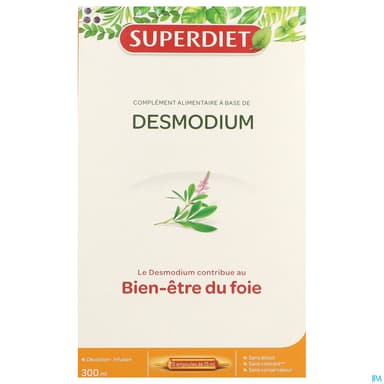 Superdiet Desmodium Ampoule Buvable 15ml 20