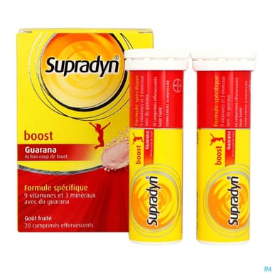 Supradyn Boost Comprime Effervescent 20