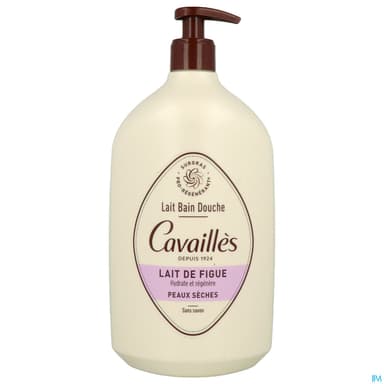 CAVAILLES BAIN DCH LAIT FIGUE 1L