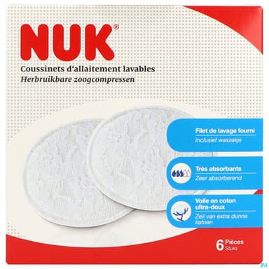 Nuk Coussinets Lavable X6