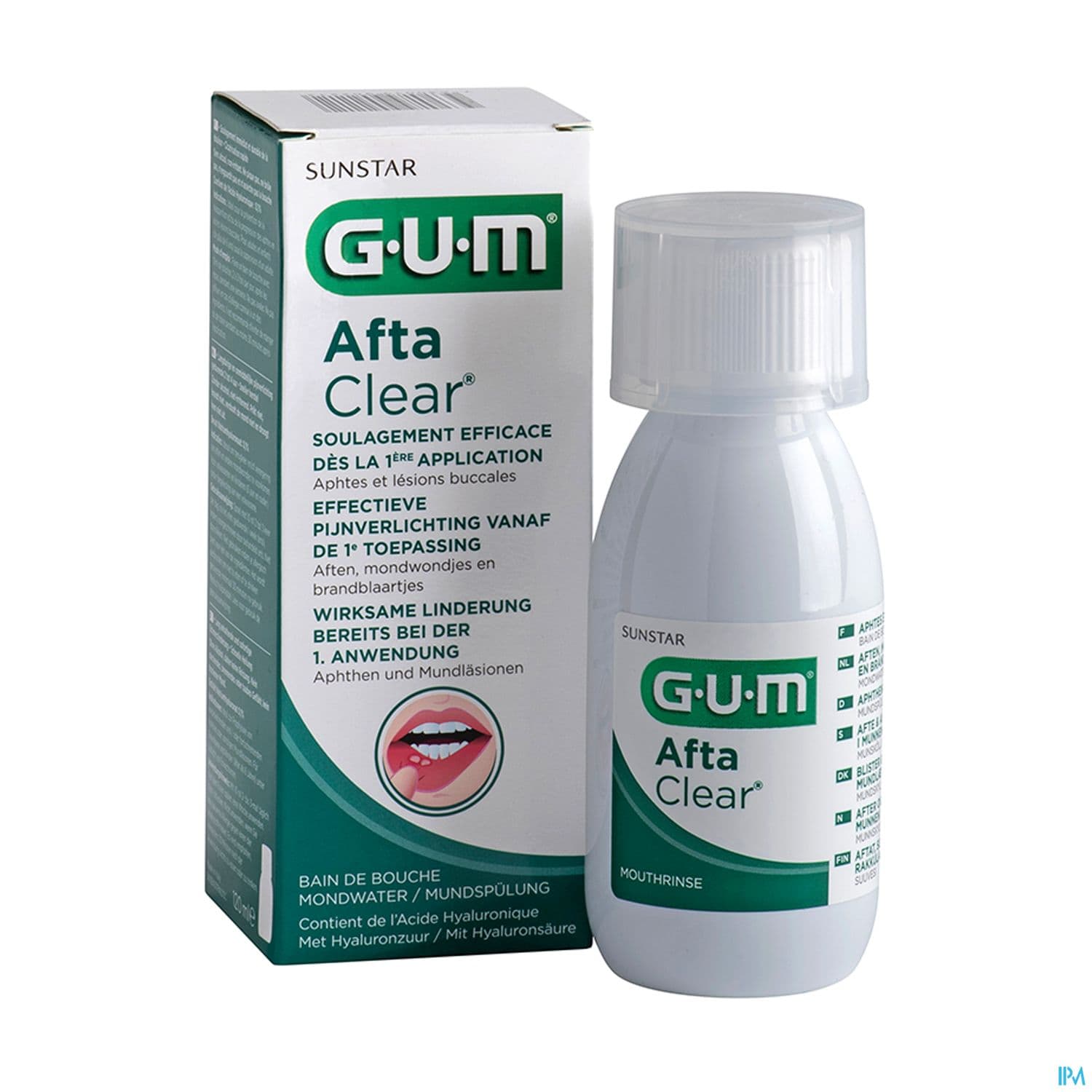 Gum Aftaclear Bain Bouche 120ml