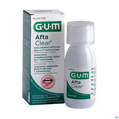 Gum Aftaclear Bain Bouche 120ml