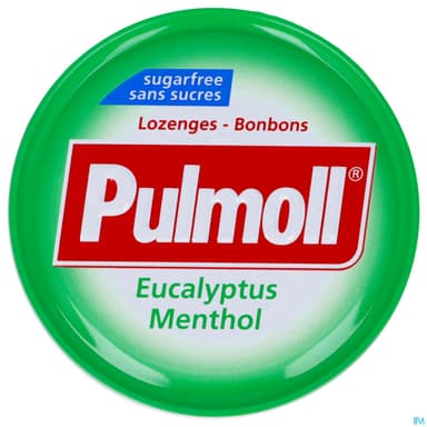 Pulmoll Menthol Eucalyptus Pastille Sans Sucre 45g