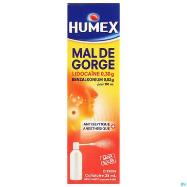 Humex Mal Gorge Collutoire 35ml